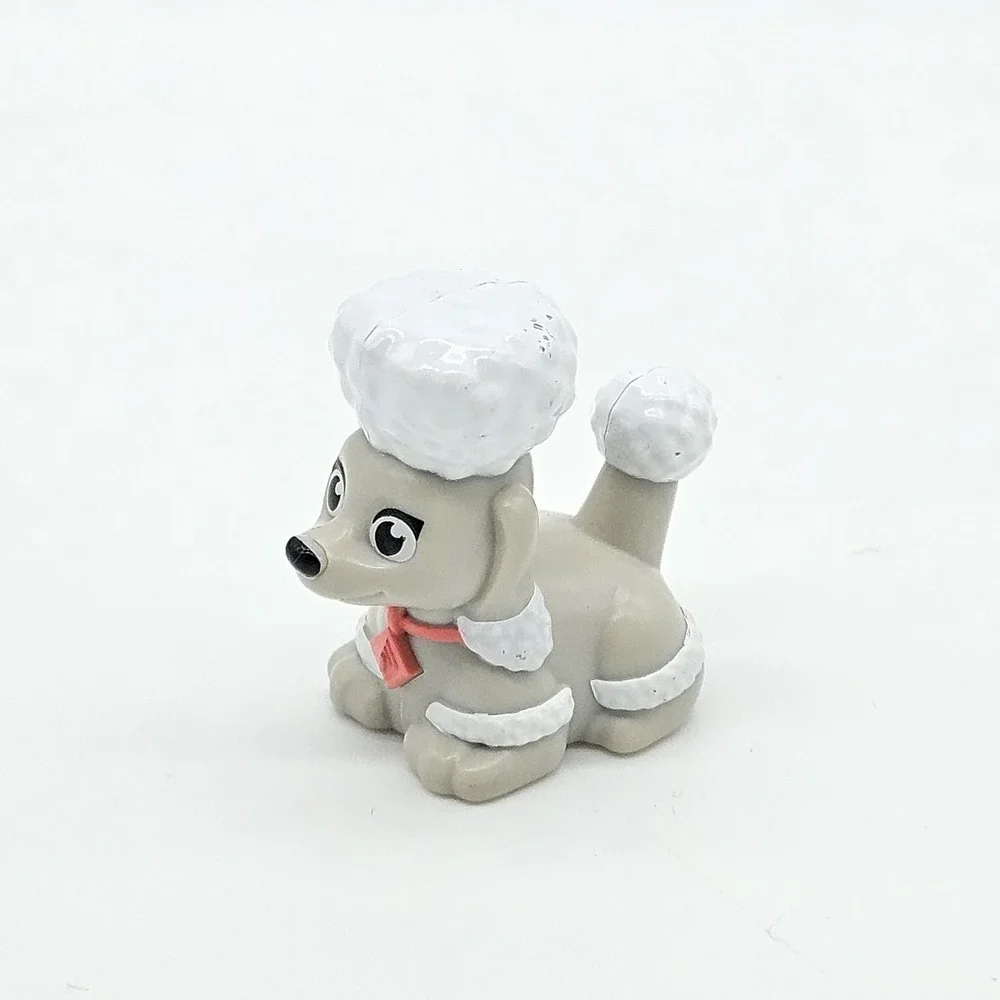 Moose Toys Shopkins Shoppies Shop Pet Poodle Dog Grey White Figure Roller Ball